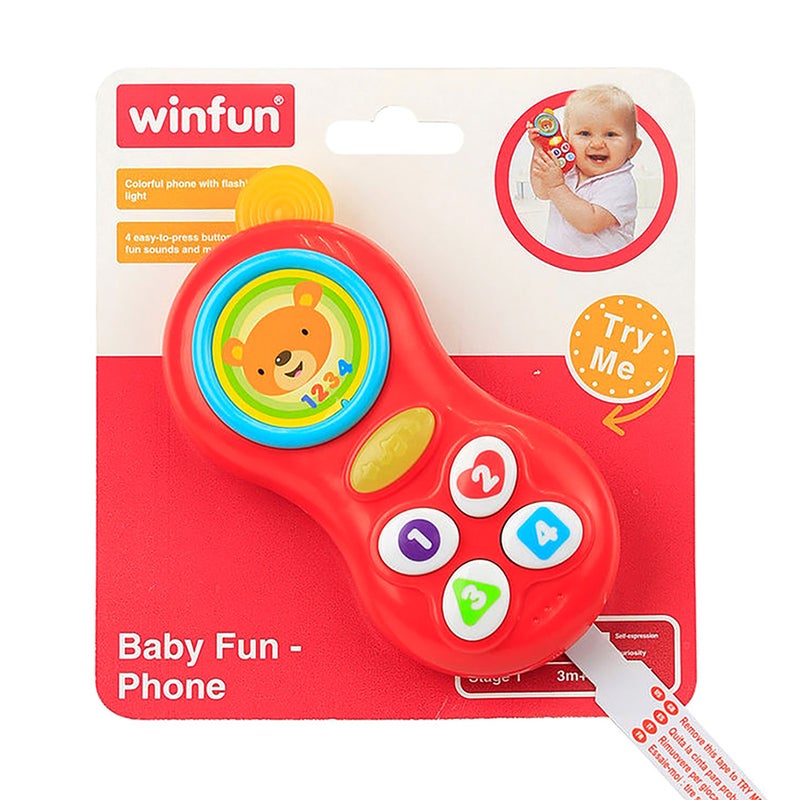WinFun Baby Fun Phone Toy - Image 1